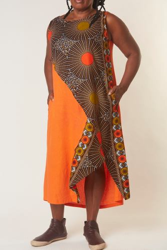 vestidos de tecido africano
