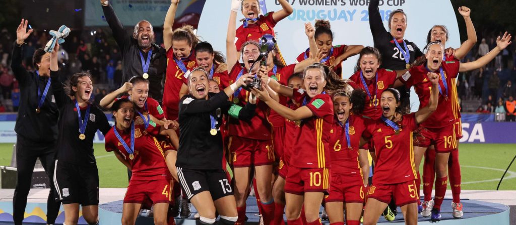 Com geração promissora, Espanha conquista seu 1º Mundial feminino no