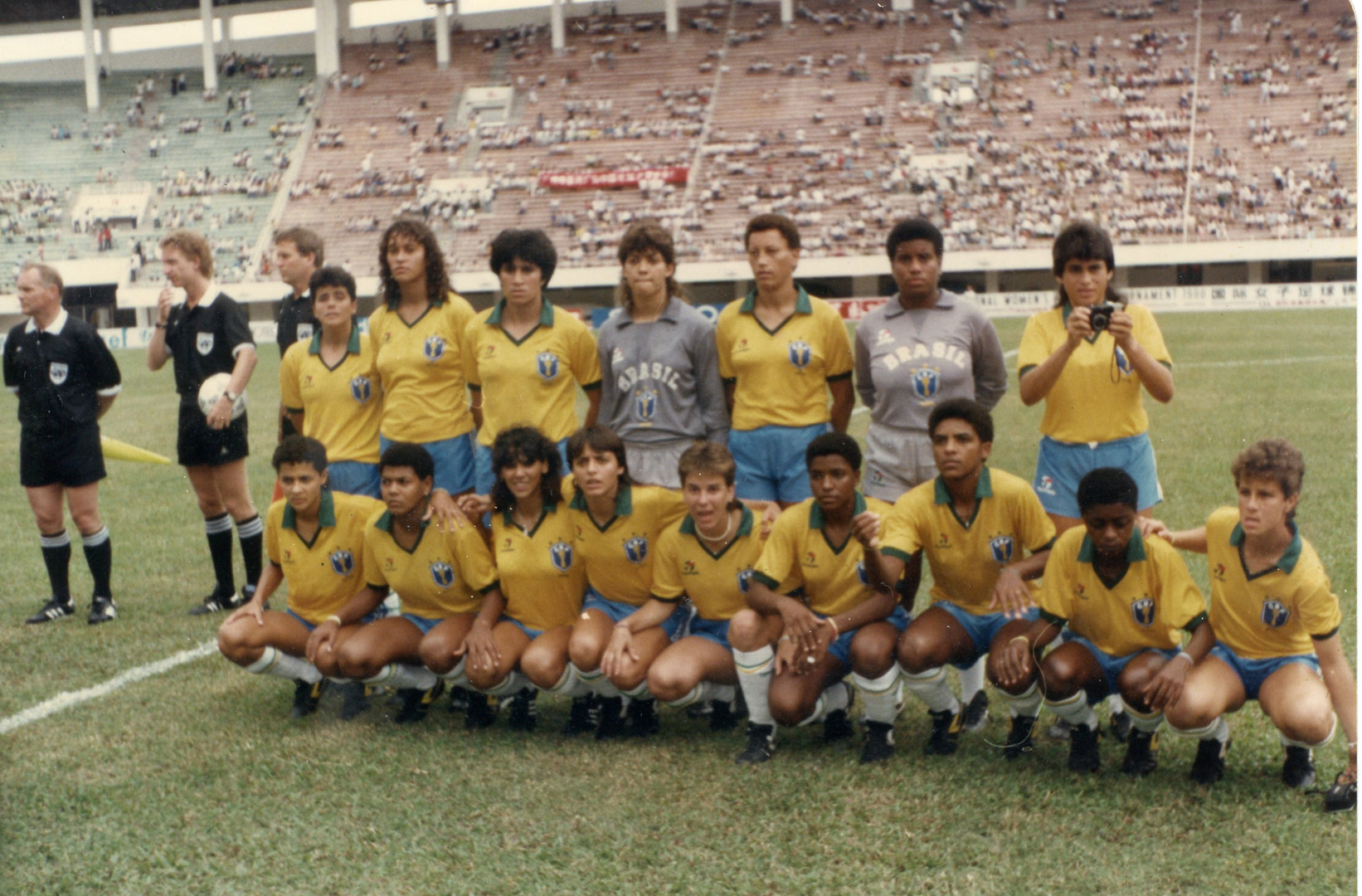 Resultado de imagem para primeira seleção futebol feminina brasil