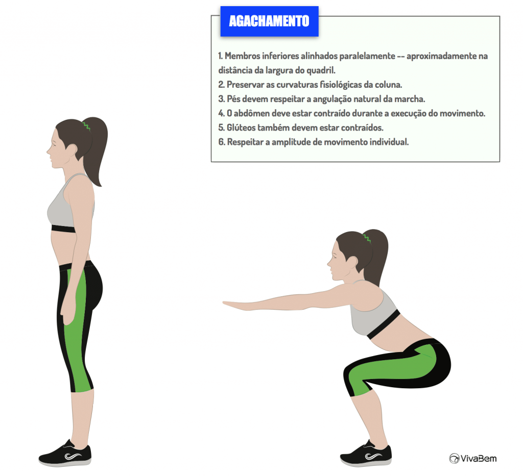 Como fazer agachamento certo?