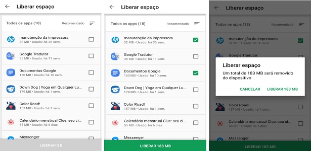 Como desinstalar várias apps ao mesmo tempo num smartphone Android