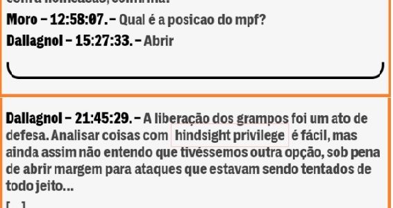 Não há nenhum dilema ético na publicação. “The Intercept Brasil” não é juiz