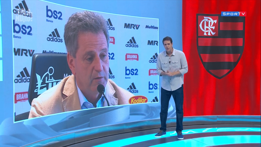 Sportv E A Unica A Interromper Programacao Por Coletiva Do Flamengo Uol Esporte