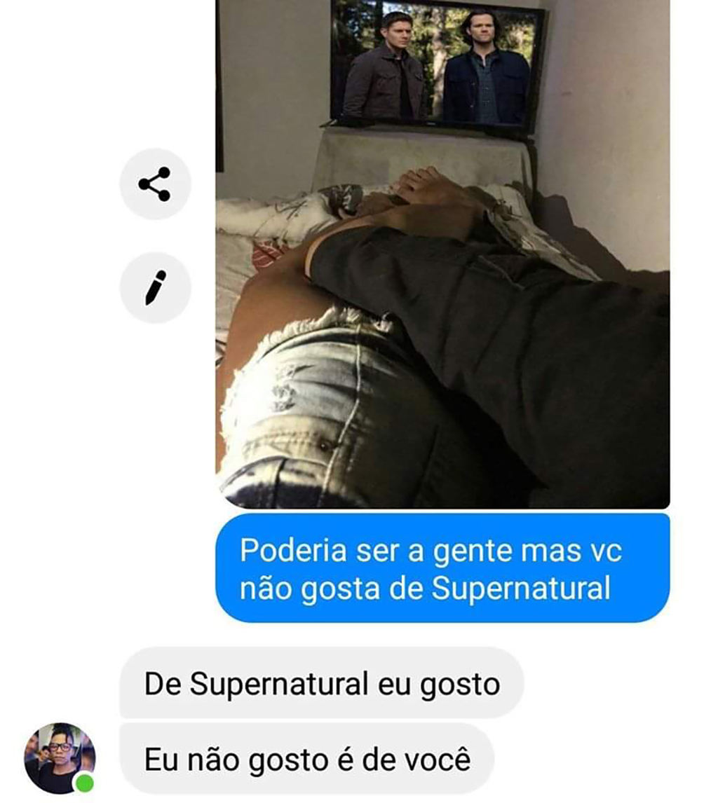 Meus gostos são muito, peculiares você não entenderia. Então me mostre -  iFunny Brazil