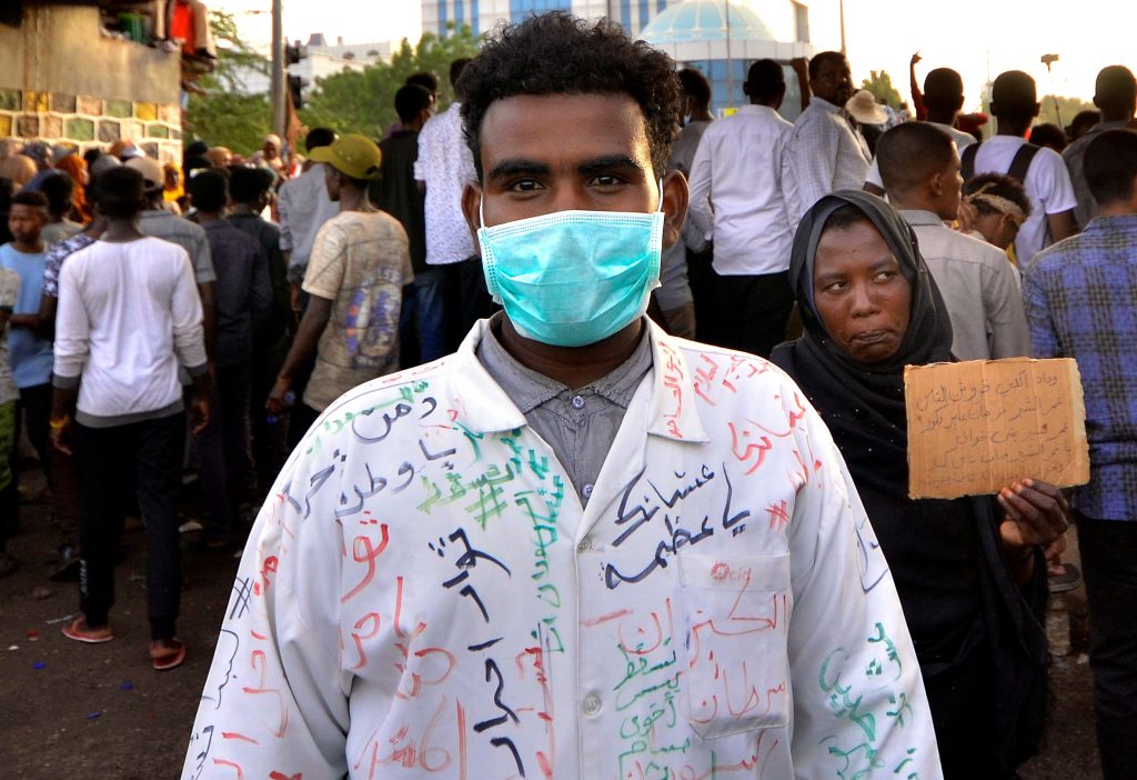 Sudão protesto