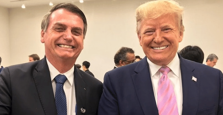 Bolsonaro e Trump