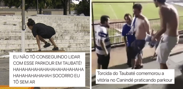 Parkour de Taubaté' vira meme e grupo de mulheres critica brincadeiras -  TNH1