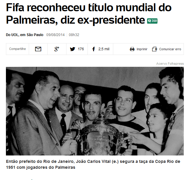 1951 – ANYTHING PALMEIRAS