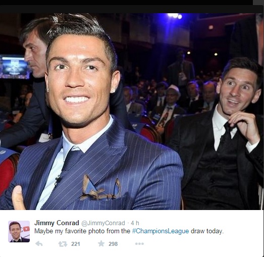 Foto épica com Messi e Cristiano Ronaldo rende enxurrada de memes na web –  LANCE!