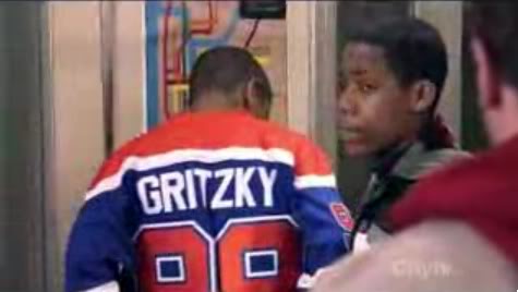 Em seriado, nome de Gretzky foi escrito Gritzky (Crédito: Reprodução)