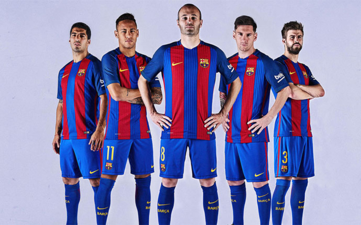 Barcelona lança uniforme para temporada 2015/2016 - Notícias - BOL