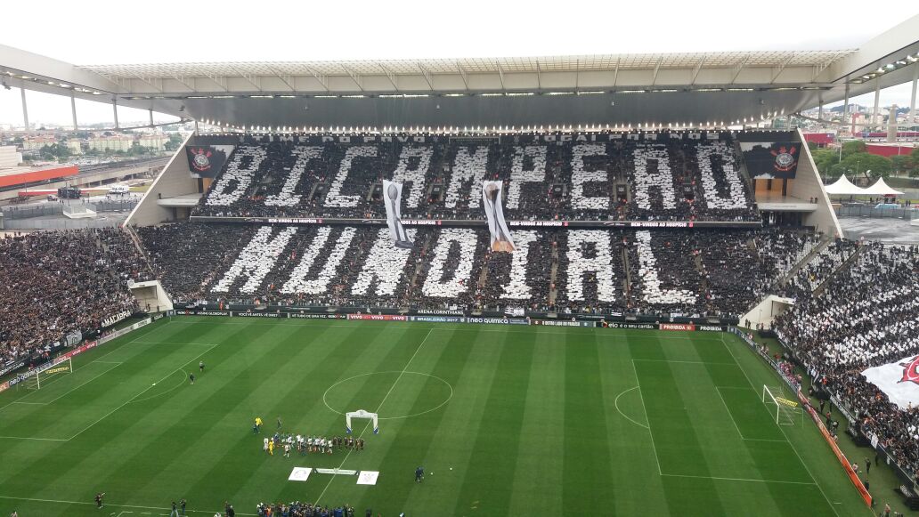 Corinthians Bi-Campeao Mundial - Soccer & Sports Background