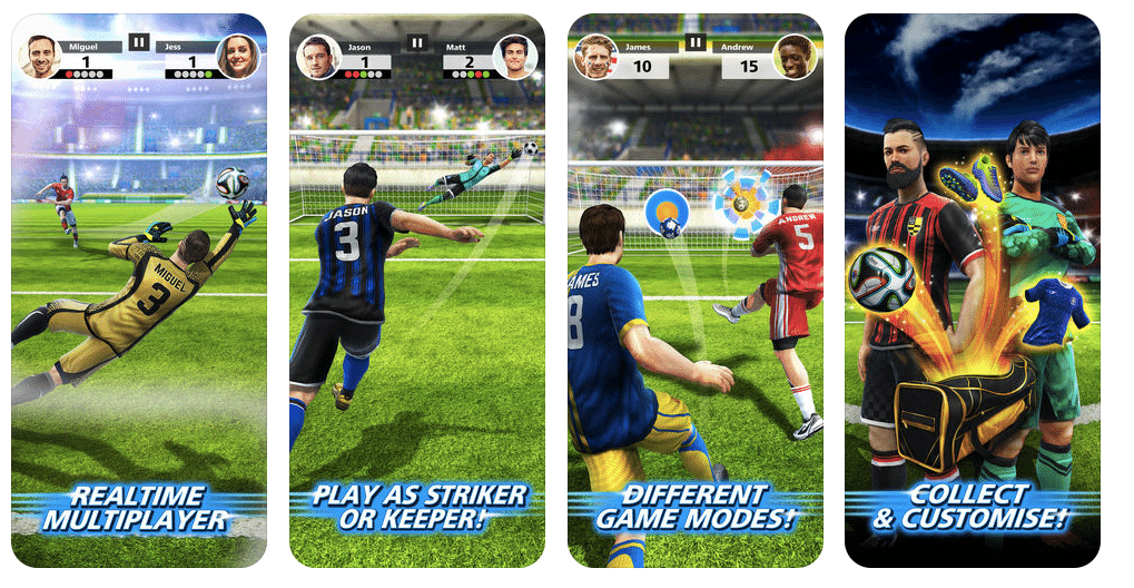 Football Strike: Online Soccer em Jogos na Internet