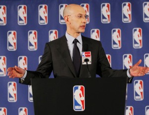 USP NBA: COMMISSIONER ADAM SILVER-PRESS CONFERENCE S BKN USA NY