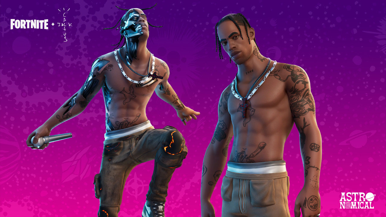 Travis Scott fará shows e lançará música inédita dentro do jogo 'Fortnite