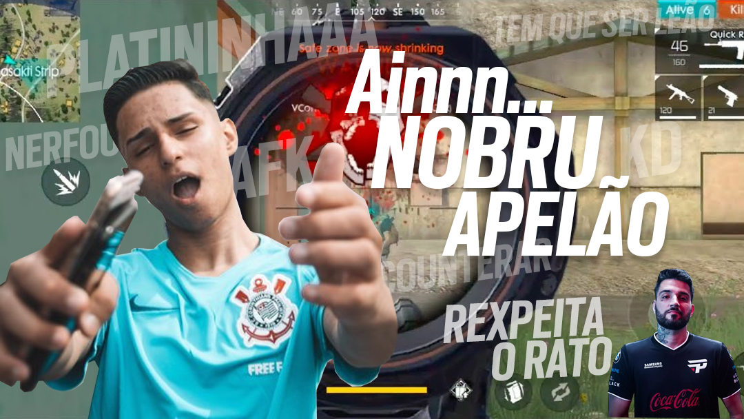 Free Fire: Nobru comenta MVP e título do Corinthians no Mundial