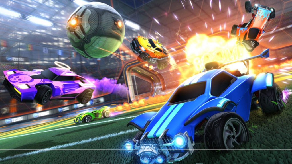 FUTEBOL DE CARROS, JOGO DE CARRO ROCKET LEAGUE