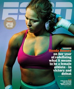 Ronda é capa da revista da ESPN, na edição 