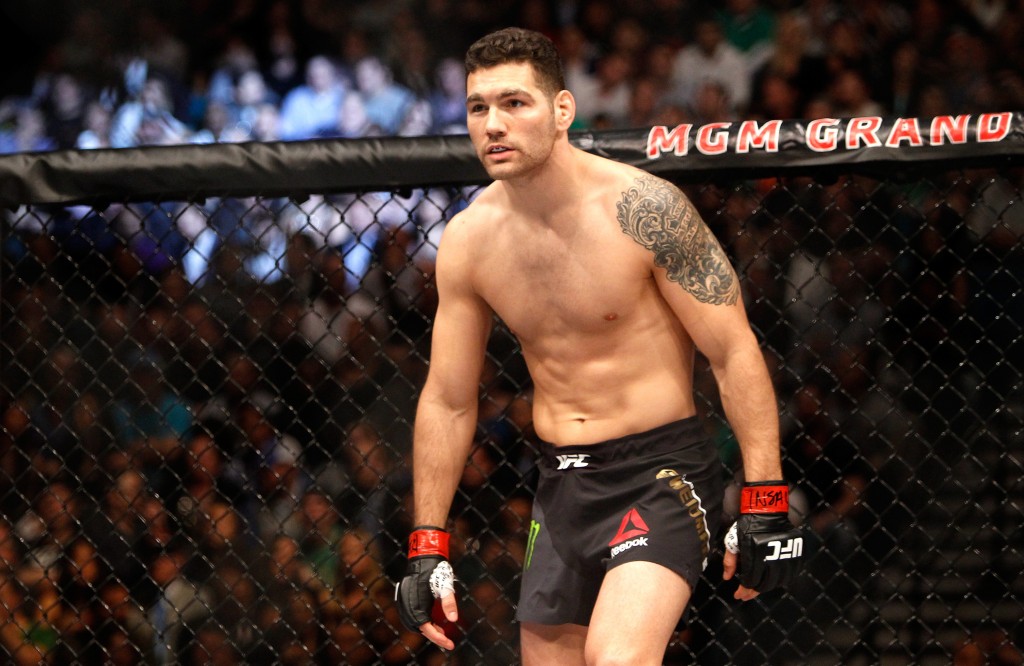 Weidman busca recuperação no UFC | Crédito: Steve Marcus/Getty Images