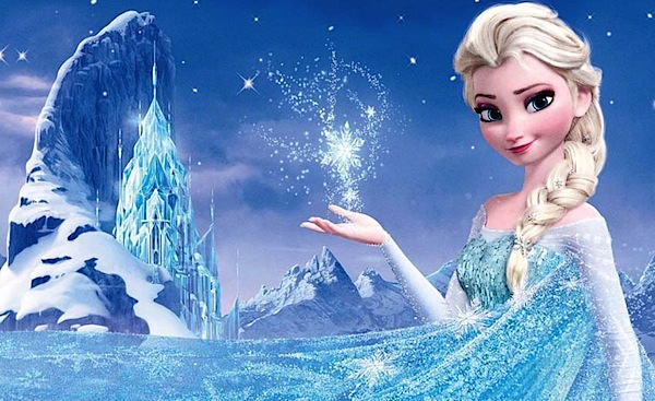 Elsa e o castelo superfaturado: luxo sustentado pelo desvio de gelo que iria para a merenda de crianças pobres da periferia de Arendelle