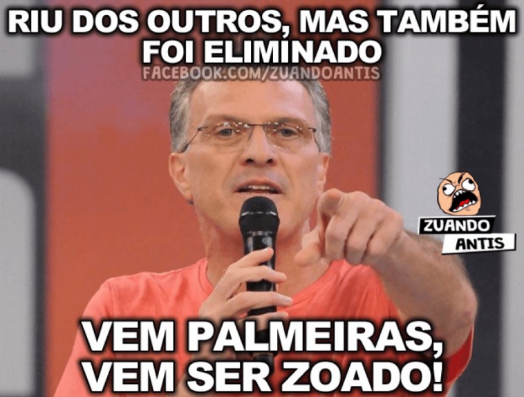 Classificação do Flamengo e revés do Palmeiras são temas de memes; veja -  Corneta FC - UOL
