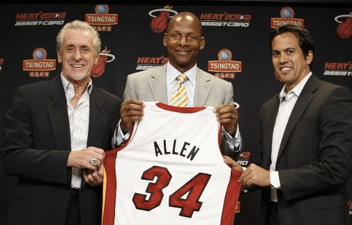 Ray Allen, do Miami Heat
