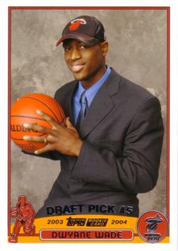 Dwyane Wade, card, Miami Heat rookie