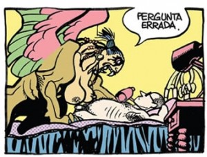 Esfinge - Laerte