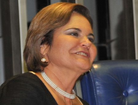 Ana Júlia, em visita ao Congresso, quando governadora. Foto: ABr