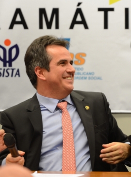 Ciro Nogueira, presidente do PP e senador, o 'pai' do projeto. Foto: EBC 