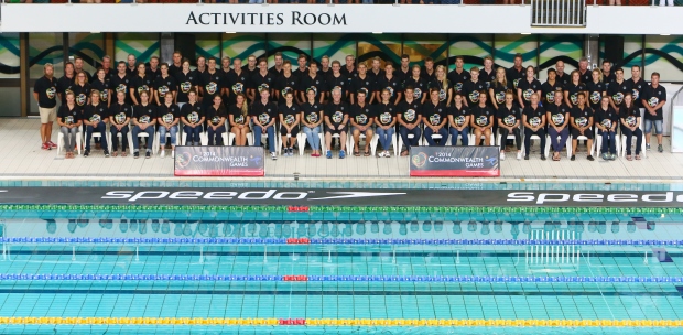 A seleção australiana que disputará os Commonwealth Games - Foto: Australia Swimming