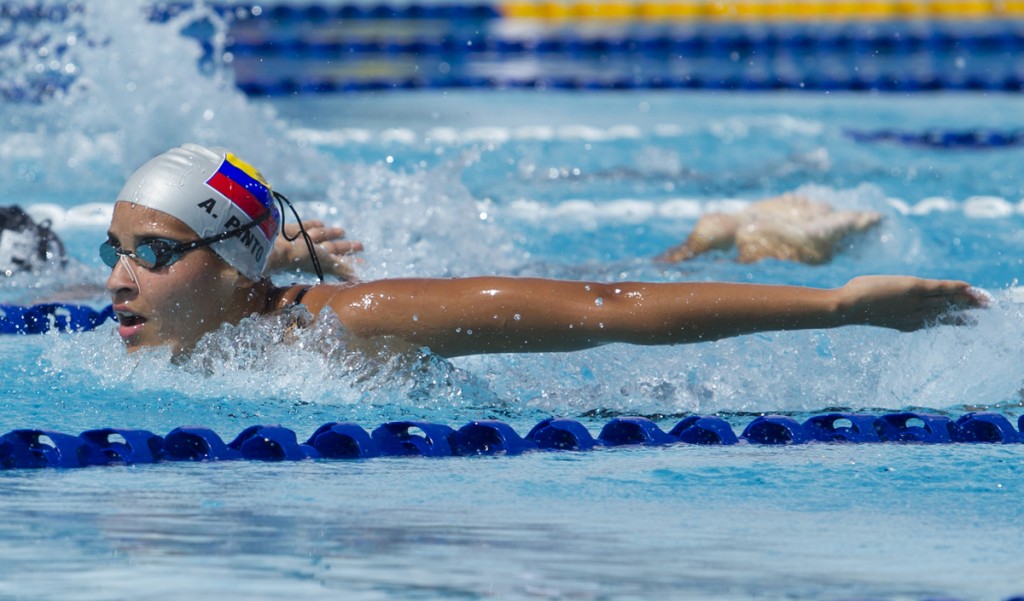 A nadadora venezuelana Andreina Pinto - Foto: Punto Olímpico