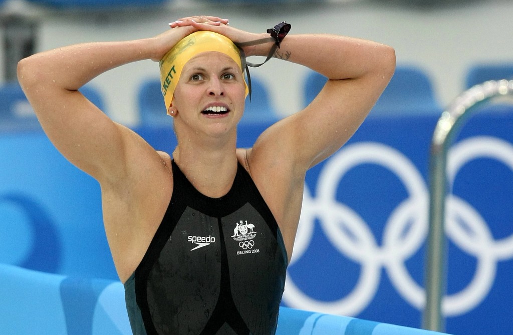 Libby Trickett criticou os horários olímpicos - Foto: Greg Wood/AFP Photo