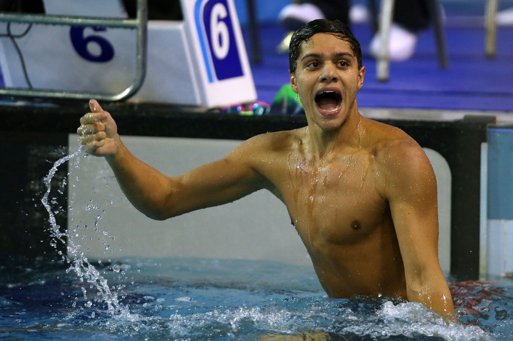 Felipe vibra com o resultado no Sul-Americano Juvenil - Foto: Satiro Sodré