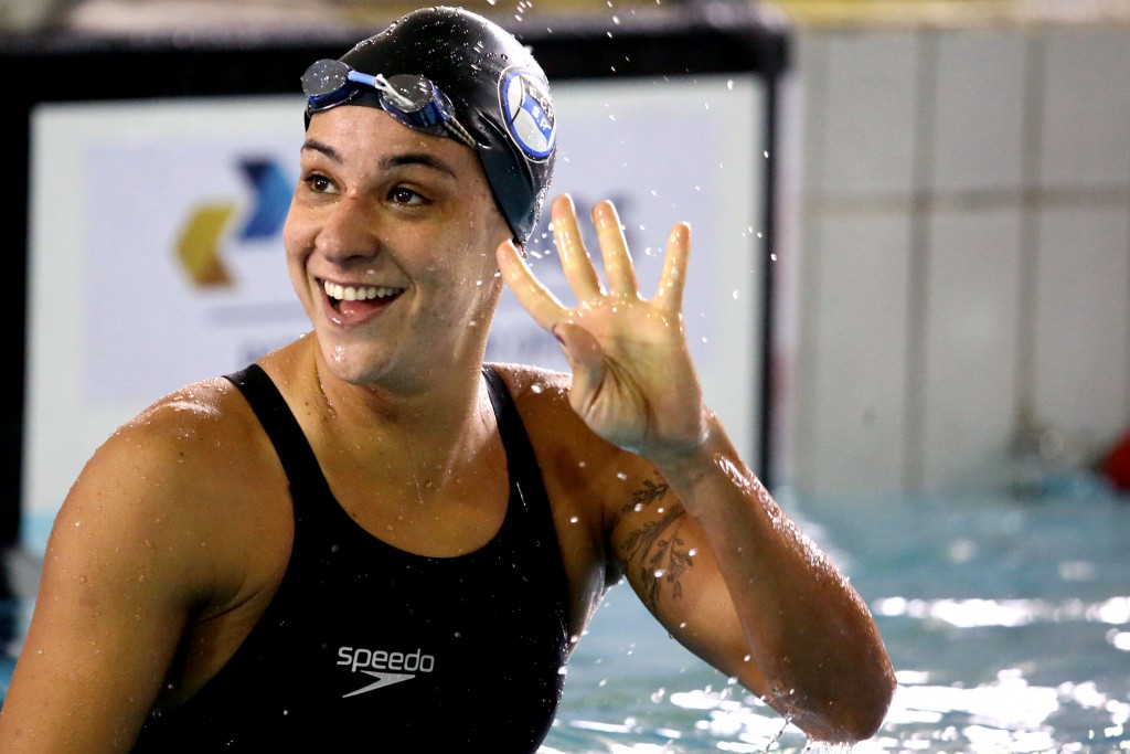 Joanna Maranhão garantiu vaga para 4ª Olimpíada - Foto: Satiro Sodré/ SSPress/CBDA