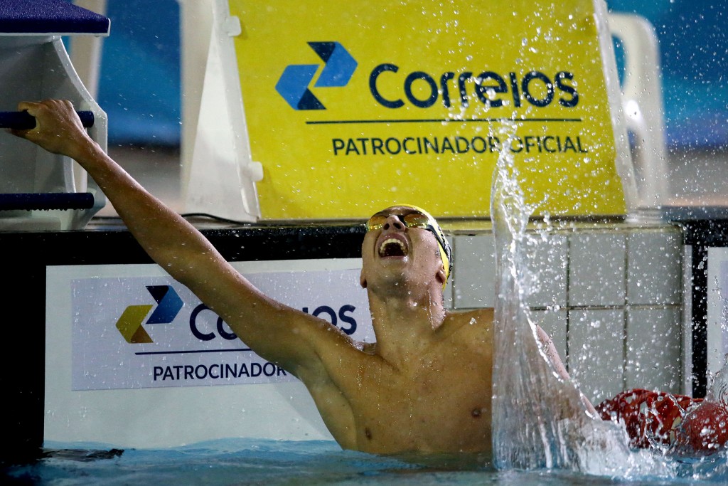 Brandonn Almeida conquistou o índice nos 400m medley - Foto: Satiro Sodré/ SSPress/CBDA