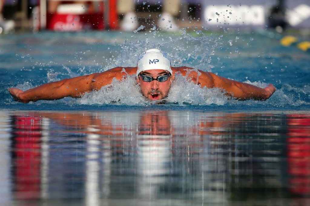 Phelps nadará quatro provas em Austin - Foto: Chris Coduto/Getty Images