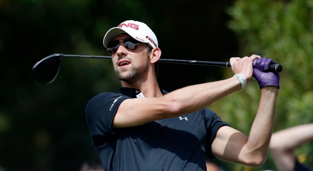 Phelps quase seguiu carreira profissional no golfe – Foto: Reprodução