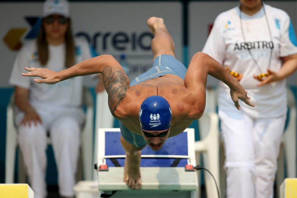Felipe Souza Ribeiro nadará pela Florida State - Foto: Satiro Sodré/SSPress.