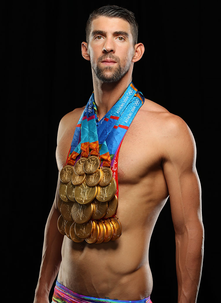 Michael Phelps, pela Sports Illustrated UOL Esporte