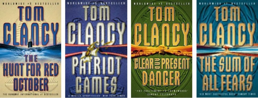 Tom Clancy covers
