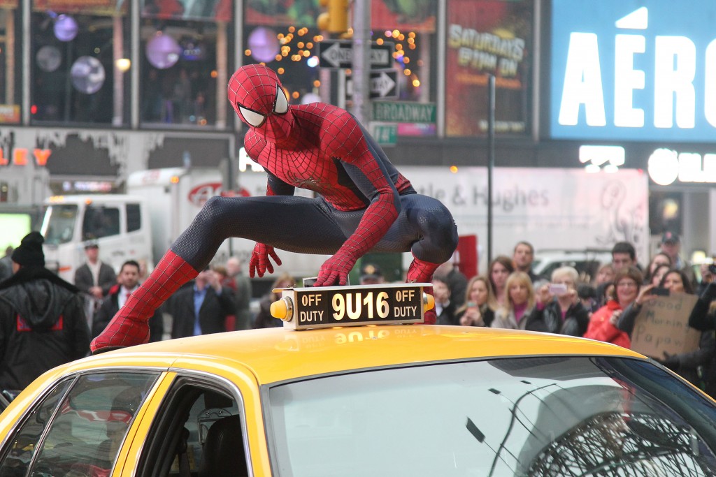 Spider-Man delivers the debut trailer for Columbia Pictures' 