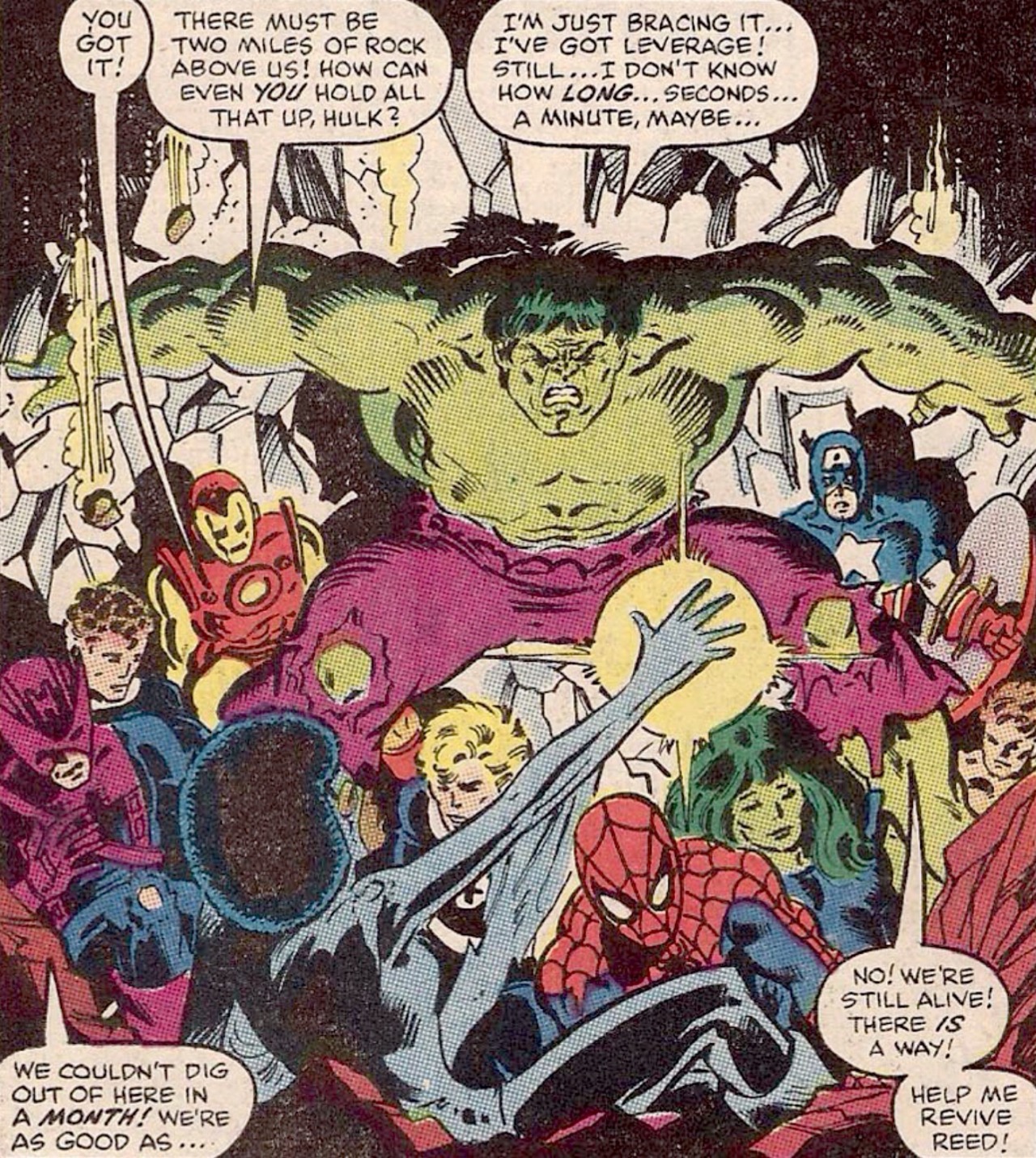 Hulk Holding Up Breasts