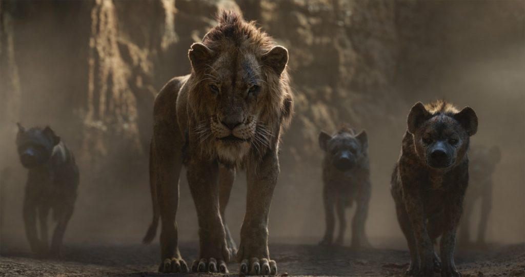 THE LION KING - Featuring the voices of Florence Kasumba, Eric André and Keegan-Michael Key as the hyenas, and Chiwetel Ejiofor as Scar, Disney's "The Lion King" is directed by Jon Favreau. In theaters July 19, 2019. © 2019 Disney Enterprises, Inc. All Rights Reserved.