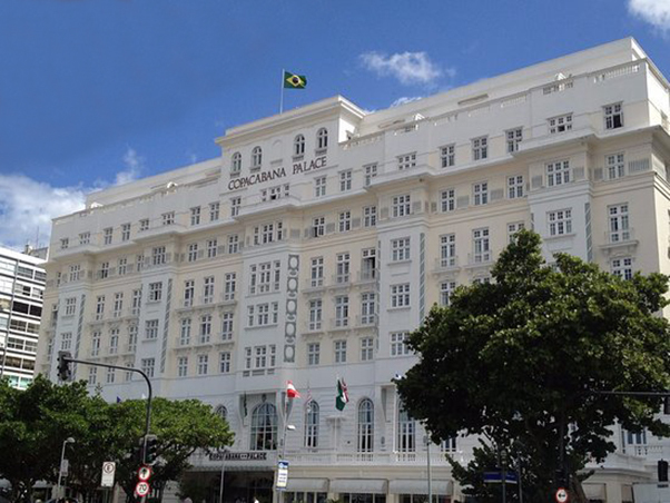 Fachada do Hotel Copacabana Palace