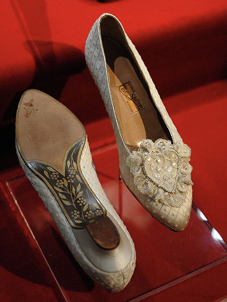 Sapatos da Princesa Diana