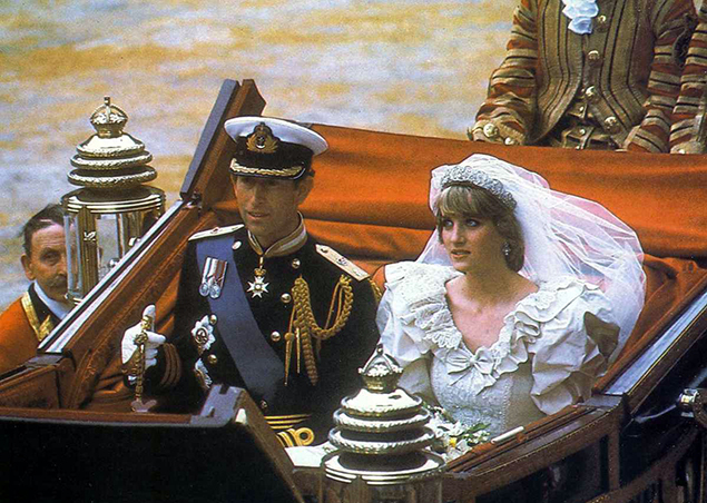 Imagem Princesa Diana e Príncipe Charles 