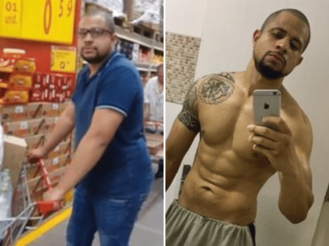 Com restaurante fechado na pandemia, Tiago focou na saúde e emagreceu 30 kg