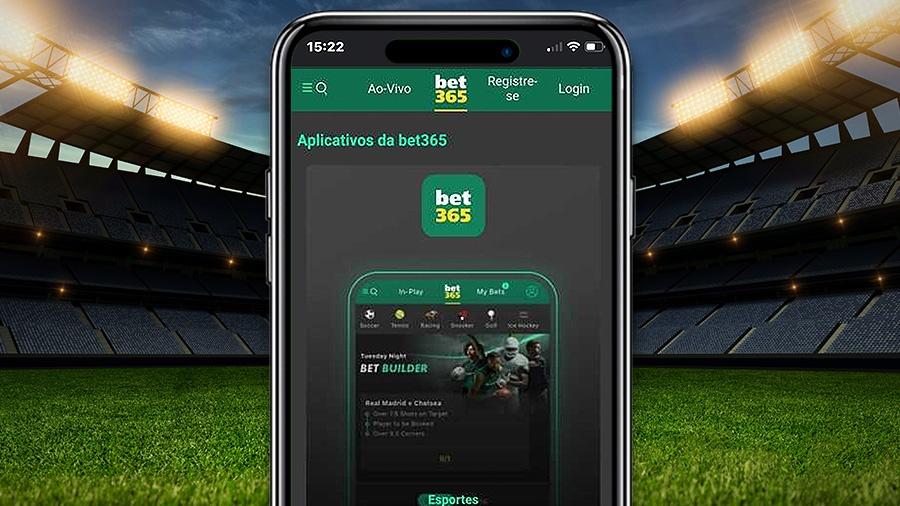 Aplicativo para Android da Bet365