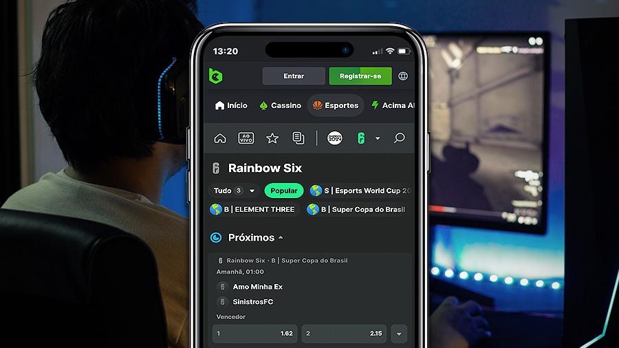 Apostar em Rainbow 6 na BC.Game